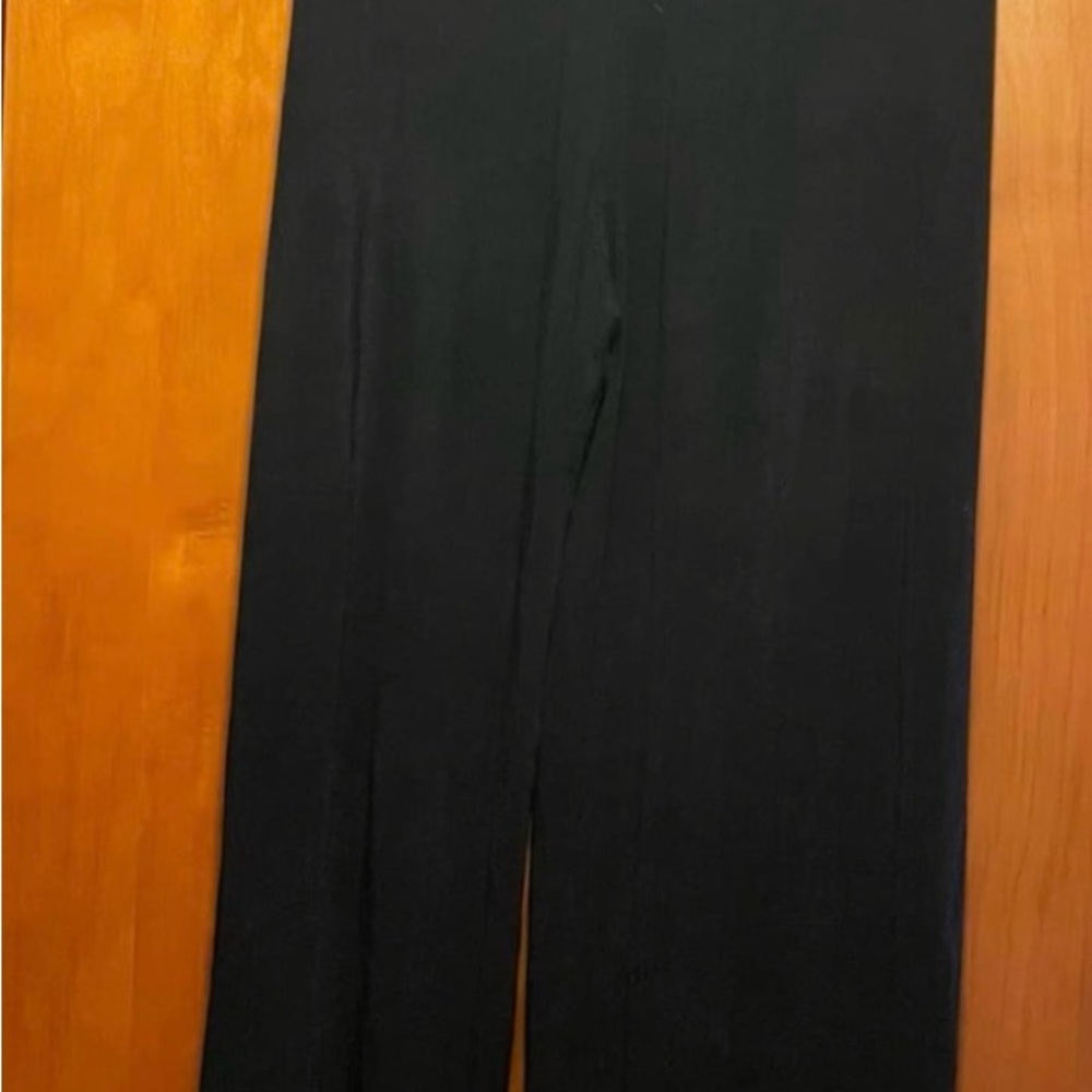 Classic Black Wide-Leg Women's Pants
